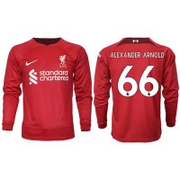 Liverpool Alexander-Arnold #66 Fußballbekleidung Heimtrikot 2022-23 Langarm